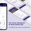 The newly Redesigned SF State Mobile App