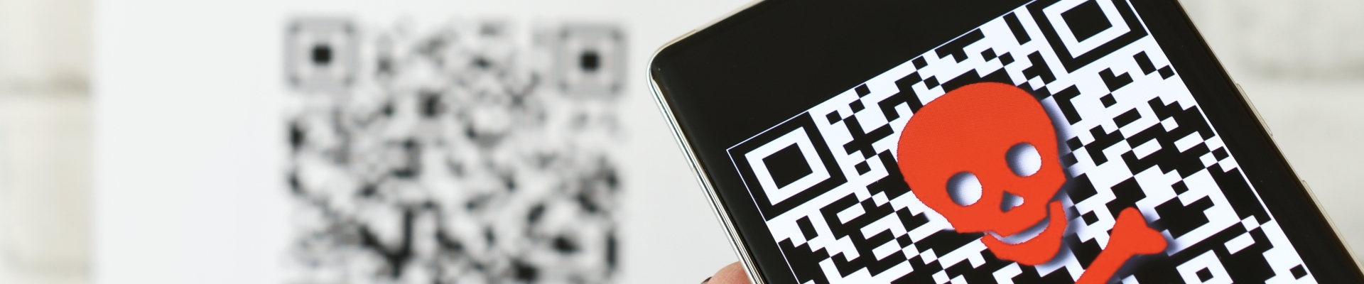 A fraudulent QR Code 