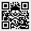 A QR Code with a Skull and Cross Bones Inside 